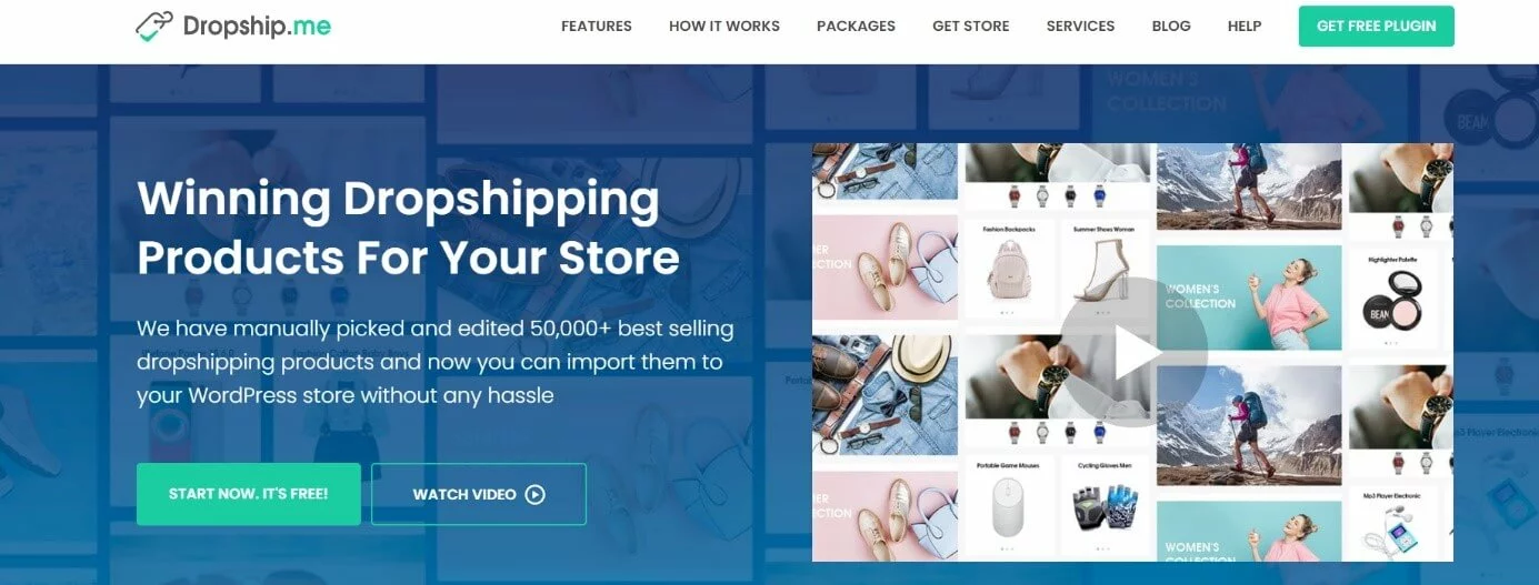 Immagine: Schermata del sito di DropshipMe