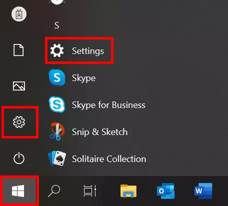 Immagine: Windows 10: aprire le Impostazioni di Windows