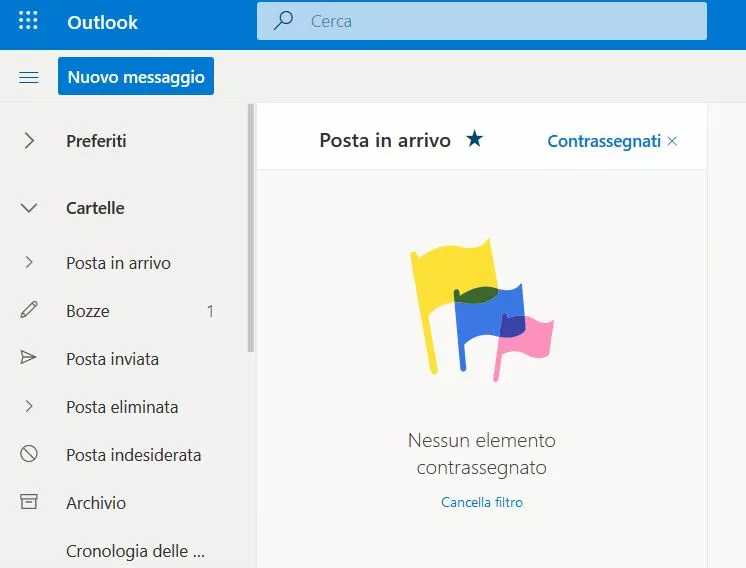 Screenshot di Outlook.com Immagine: Screenshot di Outlook.com